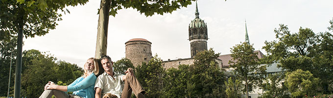 lutherstadt wittenberg, castle church, people, holiday, luther's wittenberg