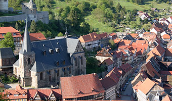 City church St. Martini, Stolberg, Harz, Lutherweg, church, pilgrimage